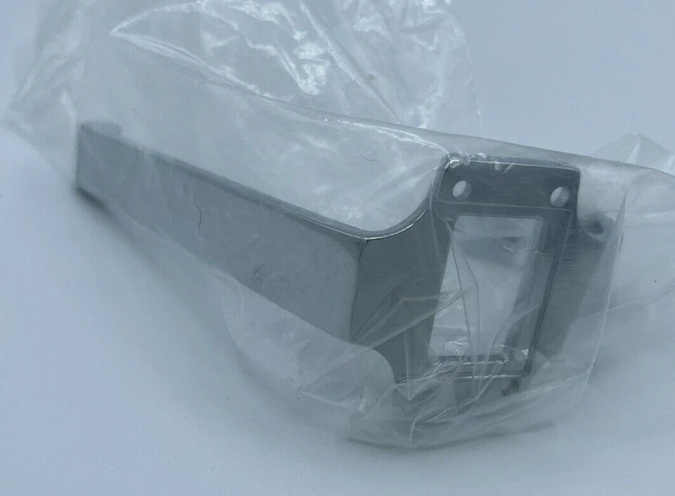 Rejuvenation Hardware Label Holder Double Hook Polished Chrome C9433  - Image 2 of 2