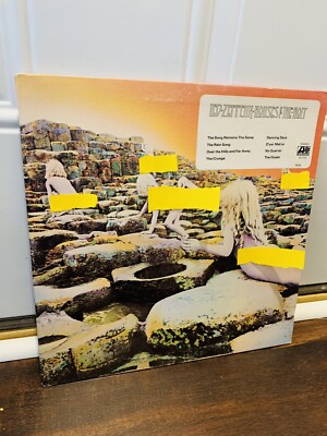 LED ZEPPELIN Houses Of The Holy (1973) 1st Press Record Club