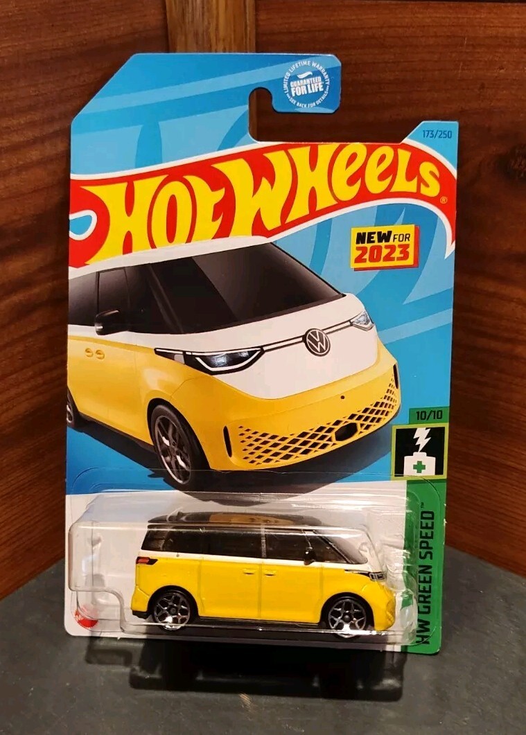 NEW 2023 HOT WHEELS® VOLKSWAGEN ID. BUZZ HW GREEN SPEED™ 10/10 1