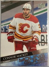 2020-21 Upper Deck Young Guns #707 Connor Mackey - Calgary Flames