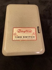 Dayton Time Switch Model 2E220 Sprinkler Cont...