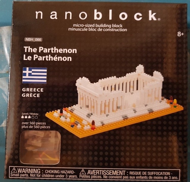nanoblock parthenon