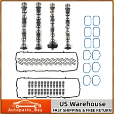 Left Right Camshafts Rockers Arm Lifters Fits 11-16 Jeep Dodge Ram Chrysler 3.6L