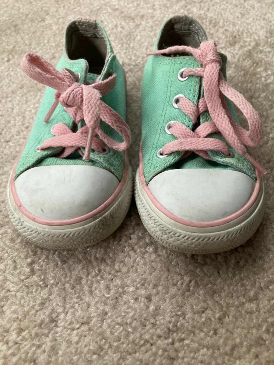 Converse verdes niño sales
