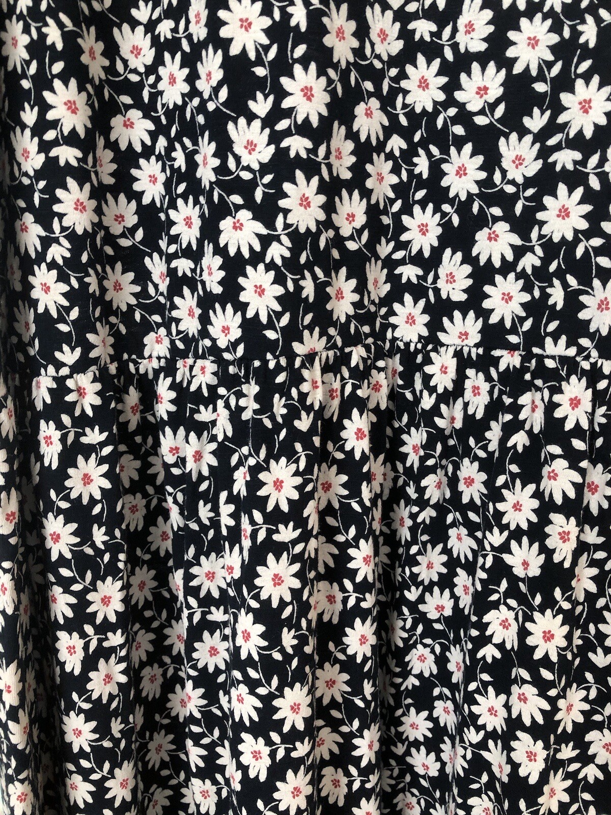 SEASALT CORNWALL Navy Willowherb Dress Flower Chain Maritime Size 2628