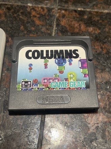 Jeu Vidéo Columns Pour SEGA Game Gear - Version EUR, Bon état, Testé Fonctionnel