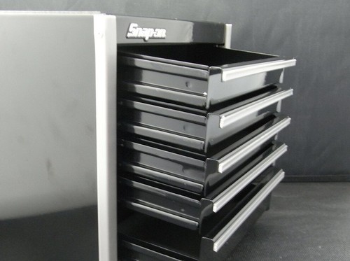 Snap-on Miniature Tool Box Micro Roll Cab Top Chest Black UNUSED - Picture 5 of 10
