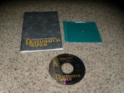 Deathmaker Version 1.0 (PC, 1997) Mint Game with manual 