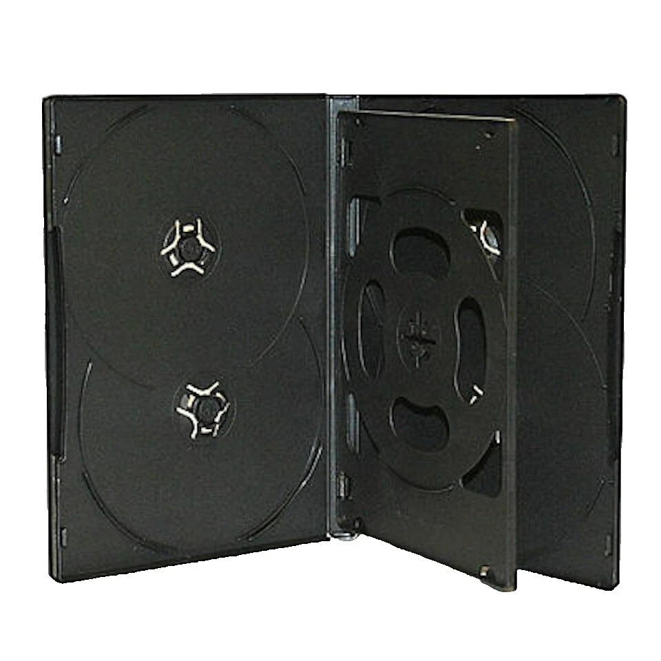 Пустые коробки для хранения медиа дисков CD, DVD и Blu-ray