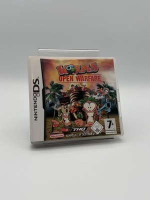 WORMS OPEN WARFARE + ANLEITUNG NINTENDO DS PAL BLITZVERSAND 