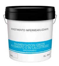 MAX MAYER RIVESTIMENTO IMPERMEABILE BIANCO, PER PAVIMENTI O CALCESTRUZZO 15L