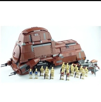 Star Wars MOC Trade Federation MTT 7662 - Komplettsatz (1330 Teile)