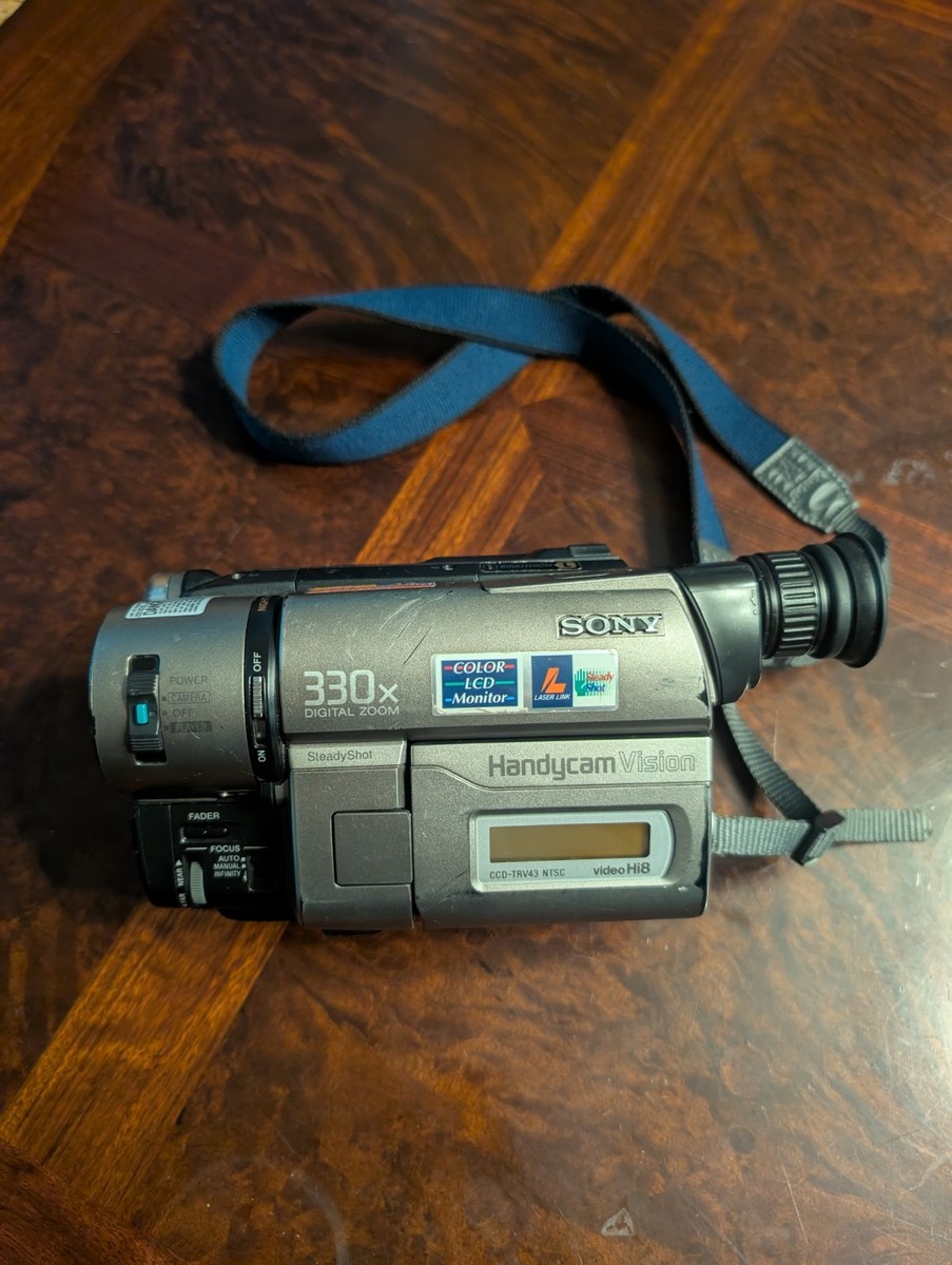 Sony Handycam CCD-TRV43 Hi-8 Analog Camcorder for sale online | eBay