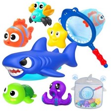 No Hole Mold Free Baby Bath Toys for Kids Ages 1-3,Water Toys for Ocean-001
