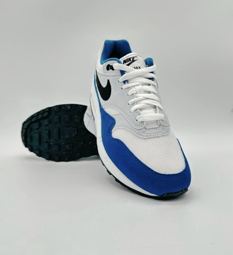 Zapatillas Nike Air Max 1 blancas negras Deep Royal Blue EU37,5 FD9082-100 - Imagen 3 de 4