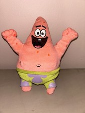 Ty Beanie Baby Patrick Star SpongeBob SquarePants Plush Stuffed Animal Toy 2014