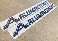 Alumacraft Vintage Fishing Boat Decal 24