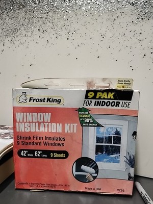 Trousse D'isolation de Fenêtre,Film Isolant Pour Fenêtre Transparent