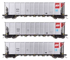 Walthers Mainline 56875 HO Scale 50' RD-4 Hopper 3-Pack - Ready to Run -- Allian