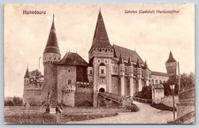 Antique Romania Postcard HUNEDOARA Corvin Castle Gothic 1910s
