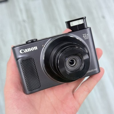 [Near Mint/chargr]Canon PowerShot SX620 HS Digital Camera Black 20.2 MP 25x Zoom