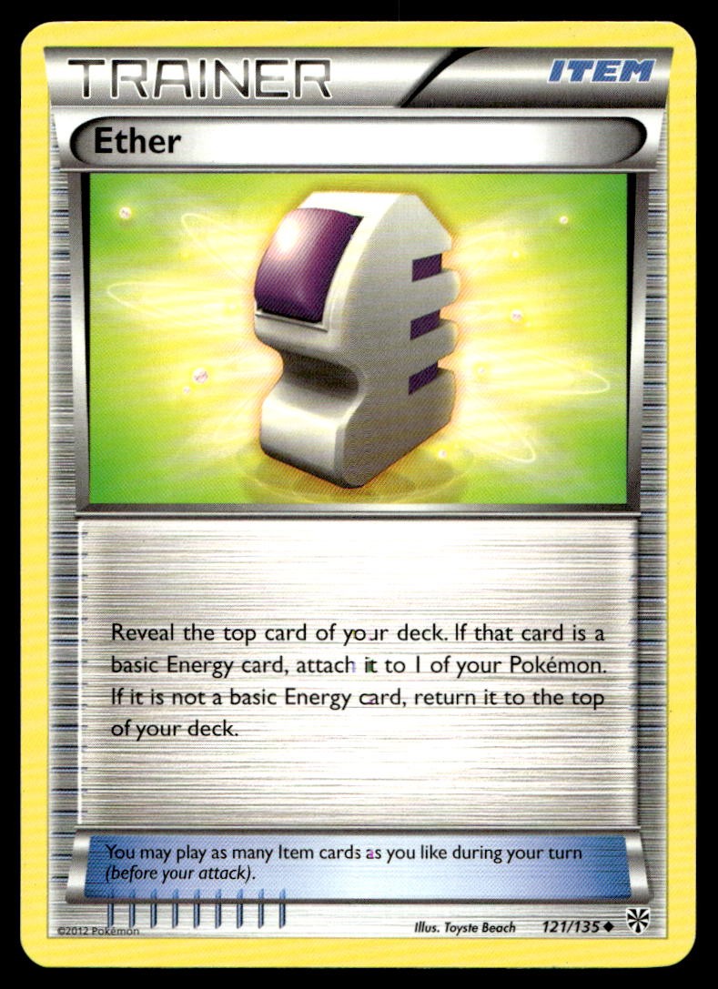 LP Ether [Plasma Storm 121/135] Uncommon Pokemon TCG