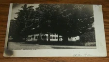 1906 Real Photo Postcard "The Maples" Greenfield New Hampshire RPPC  S3