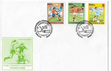 Azerbaijan FDC 1998 FIFA World Cup