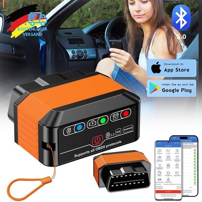 ELM327 OBD2 Bluetooth Scanner OBD2 Diagnosegerät Scanner Adapter Android Windows