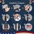 Yescom 30FT All Aluminum Sectional Flag Pole Kit 10 Gauge 2.5mm In Ground Sleeve — photo 8