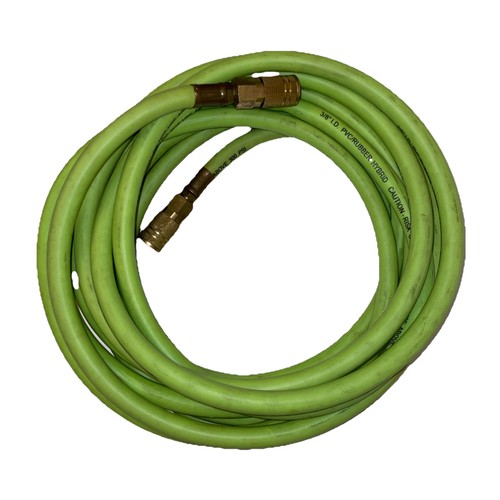 Kink Resistant 25' 3/8” Pressure Washer Hose 300 PSI Household PVC/Rubber
