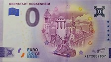 0 Euro Schein XEYX 2023-1 RENNSTADT HOCKENHEIM