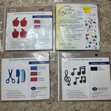 Creative Memories Die Cut Shapes Lot Apples Haircut Music First Years NIP