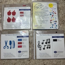 Creative Memories Die Cut Shapes Lot Apples Haircut Music First Years NIP