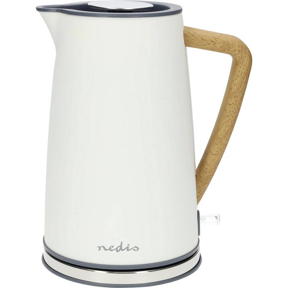 Bouilloire Nedis KAWK510EWT blanche de 1,7 litre avec voyant lumineux