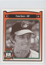 1991 All-Time Baltimore Orioles Team Issue Frank Baker #17 0q3