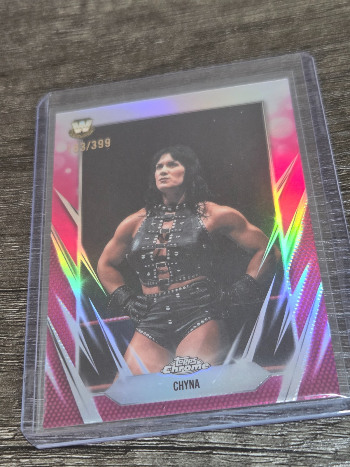 2026 Topps Chrome WWE - Chyna #85 Magenta Refractor /399