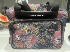 Janome Sewing Machine Carrying Case Outdoor Travel Storage Bag Tote Tapestry