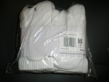 NEW Opened Nike Everyday Cushioned White 6 Crew Socks Youth Small Dri-fit