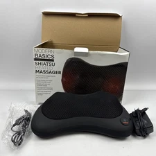 Modern Basics Home Shiatsu Heated Massager (for Neck, Shoulders & Back)