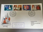 GB STAMPS RARE FIRST DAY COVER 1975 YACHTS BRITISH STAND PARIS
