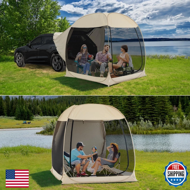 Alvantor Pop Up Screen House 4 In 1 Outdoor Camping Tent7X7 Screen Room
