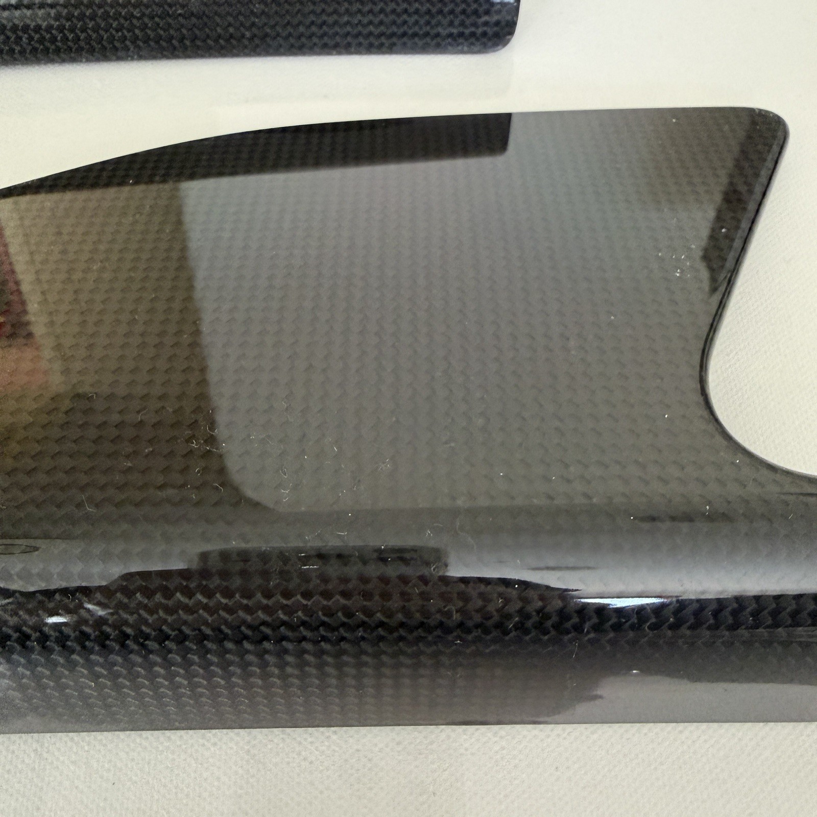 Ferrari 458 Speciale Carbon Fiber Side Fins 100% OEM Original 85899800 85900200