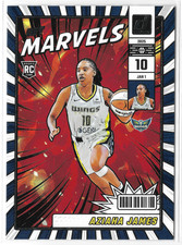 2025 Donruss WNBA Net Marvels #18 Aziaha James RC Dallas Wings NC State