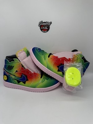 Nike Air Jordan 1 Retro OG High J Balvin Colores Y Vibras DC3481-900 Size 7.5