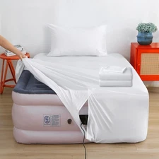 Air Mattress Sheet Set Twin Size,3 Piece Deep Pocket Bed Sheet Set for 16-24 ...