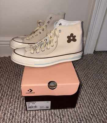 Converse Golf Le Fleur Chuck 70 Hi High Top Canvas Parchment 2018 163170C