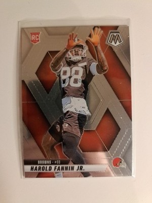 Panini Mosaic Football 2025 Harold Fannin Jr. Browns RC #384 NFL Trading Card