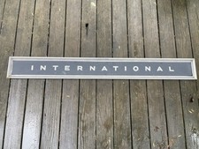 1970s International Pickup Truck Tailgate Trim Panel Great Shape 1970s International Pickup Truck Tailgate Trim Panel Great Shape