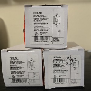 BRAND NEW 3 PCS Legrand, 7803-MD, Manual Contr Switch, 3-Phase, 30a, 600v, 20HP